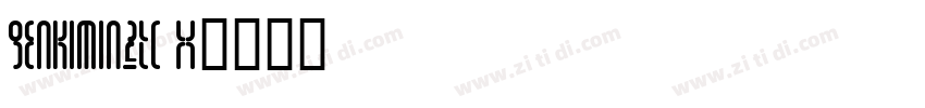 GenKiMin2TC X字体转换